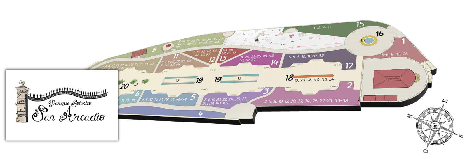 Imagen Guía Botánica del parque botánico San Arcadio en Osuna.