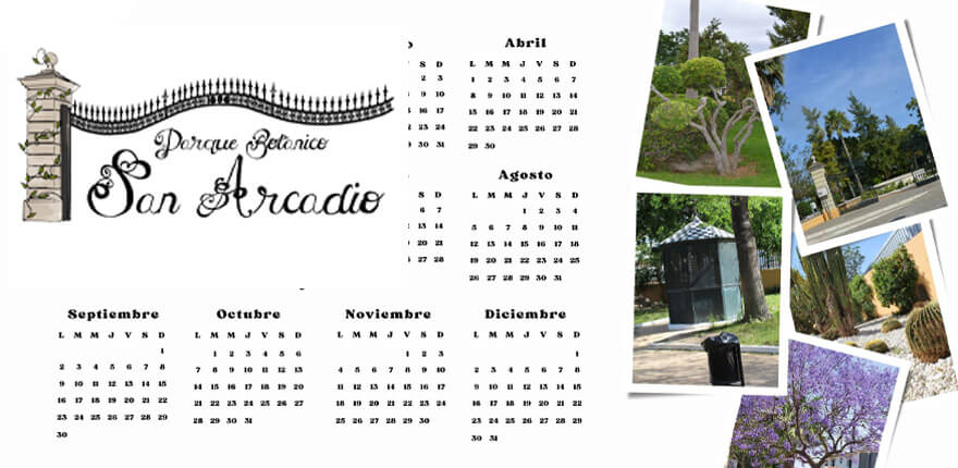 Imagen de portada para el blog del parque botánico San Arcadio en Osuna.
