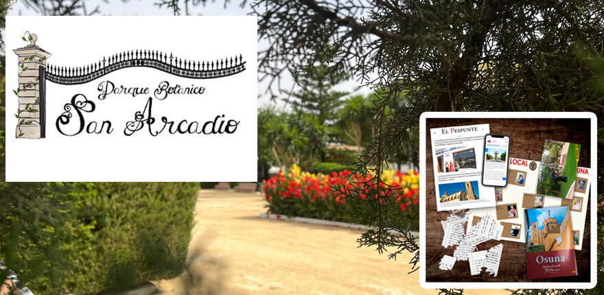 Imagen de portada para el blog del parque botánico de San Arcadio en Osuna.