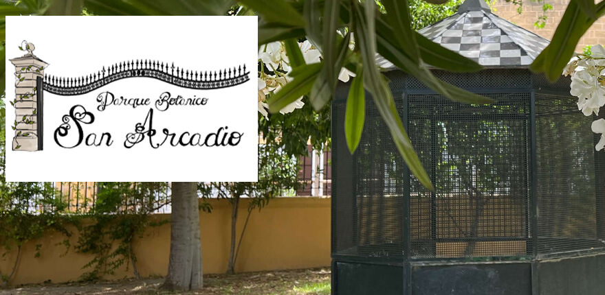 Imagen de portada para el blog del parque botánico San Arcadio en Osuna.
